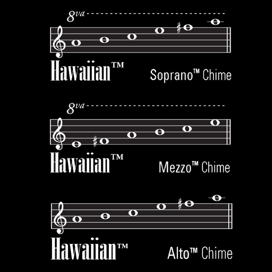 Chime Notes Hawaiian Wind Chime by Music of the Spheres | zillymonkey