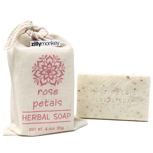 Rose Petals Herbal Soap by Greenwich Bay Trading Company