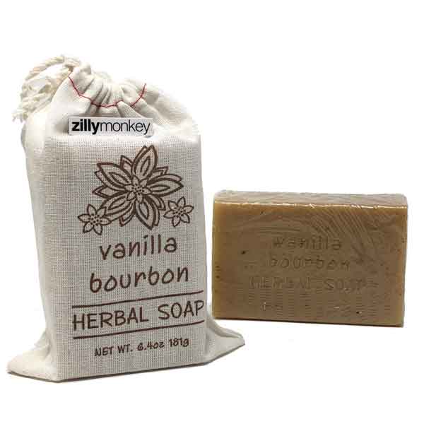 Vanilla Bourbon Herbal Soap Bar