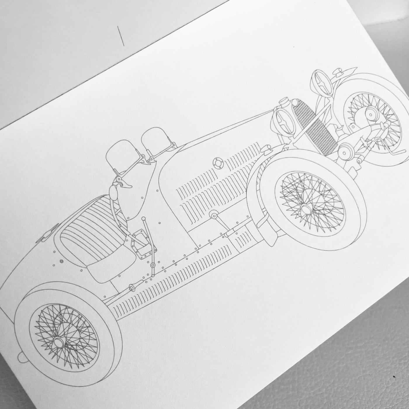 Pepin Postcard Coloring Books - Classic Cars