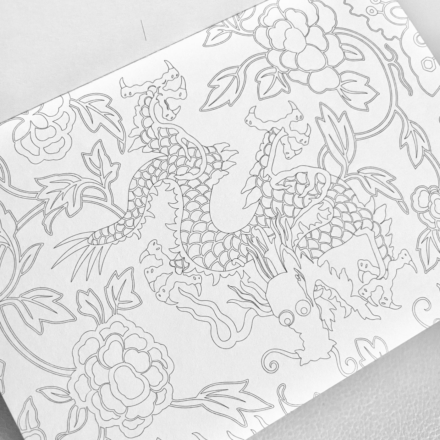 Pepin Postcard Coloring Books - Chinese Designs