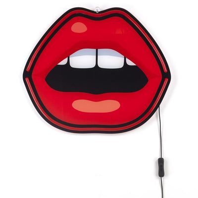 Led Lamp Red Lip Mouth
