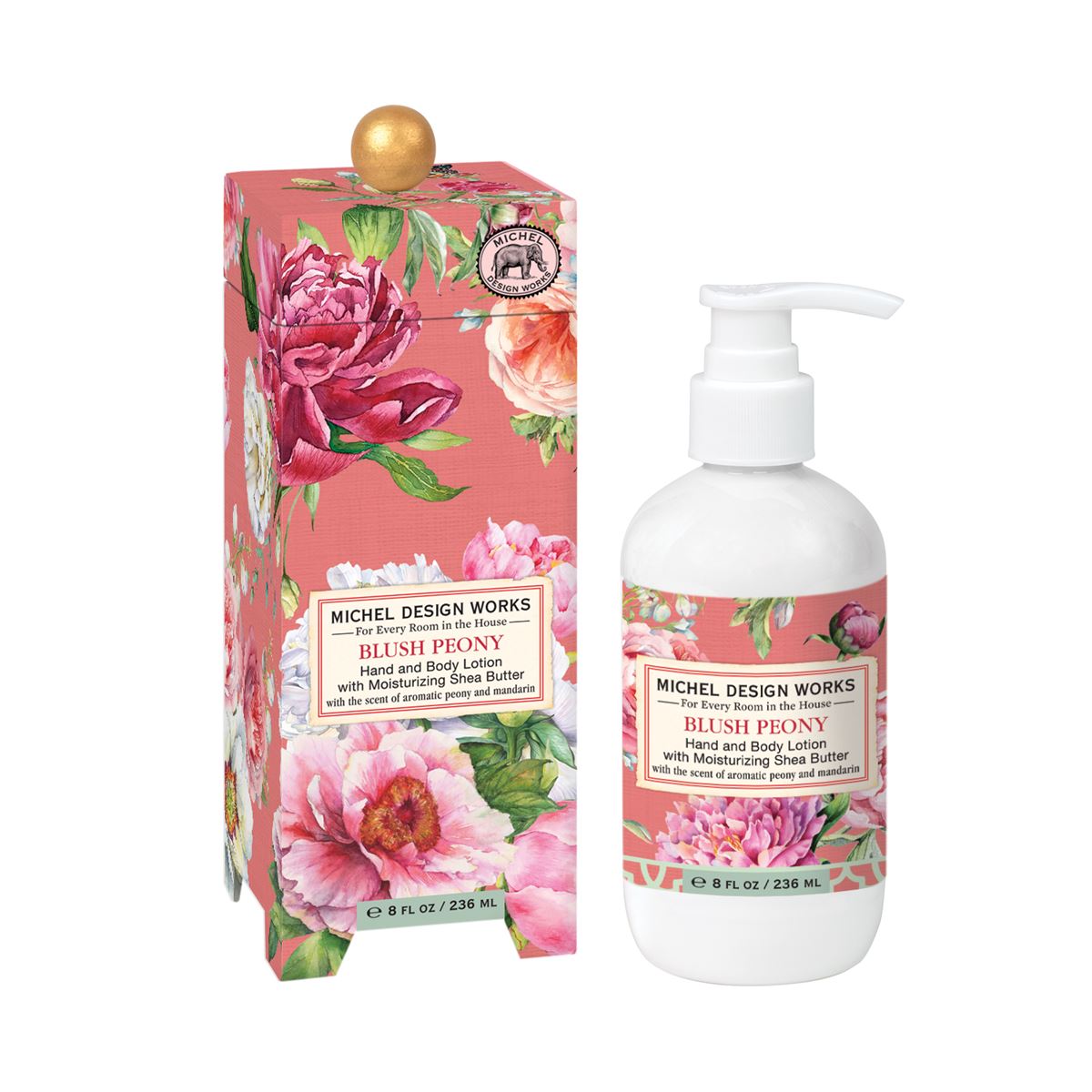 Blush Peony Lotion by Michel Design Works