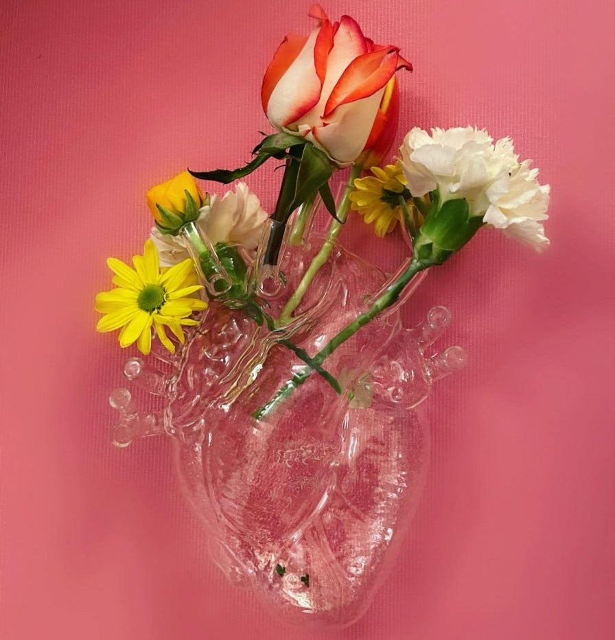花瓶・フラワースタンド seletti Love in bloom heart vase seletti-love-in-bloom-white-