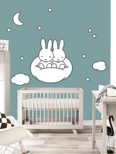 Miffy & Melanie Cloud Wall Stickers