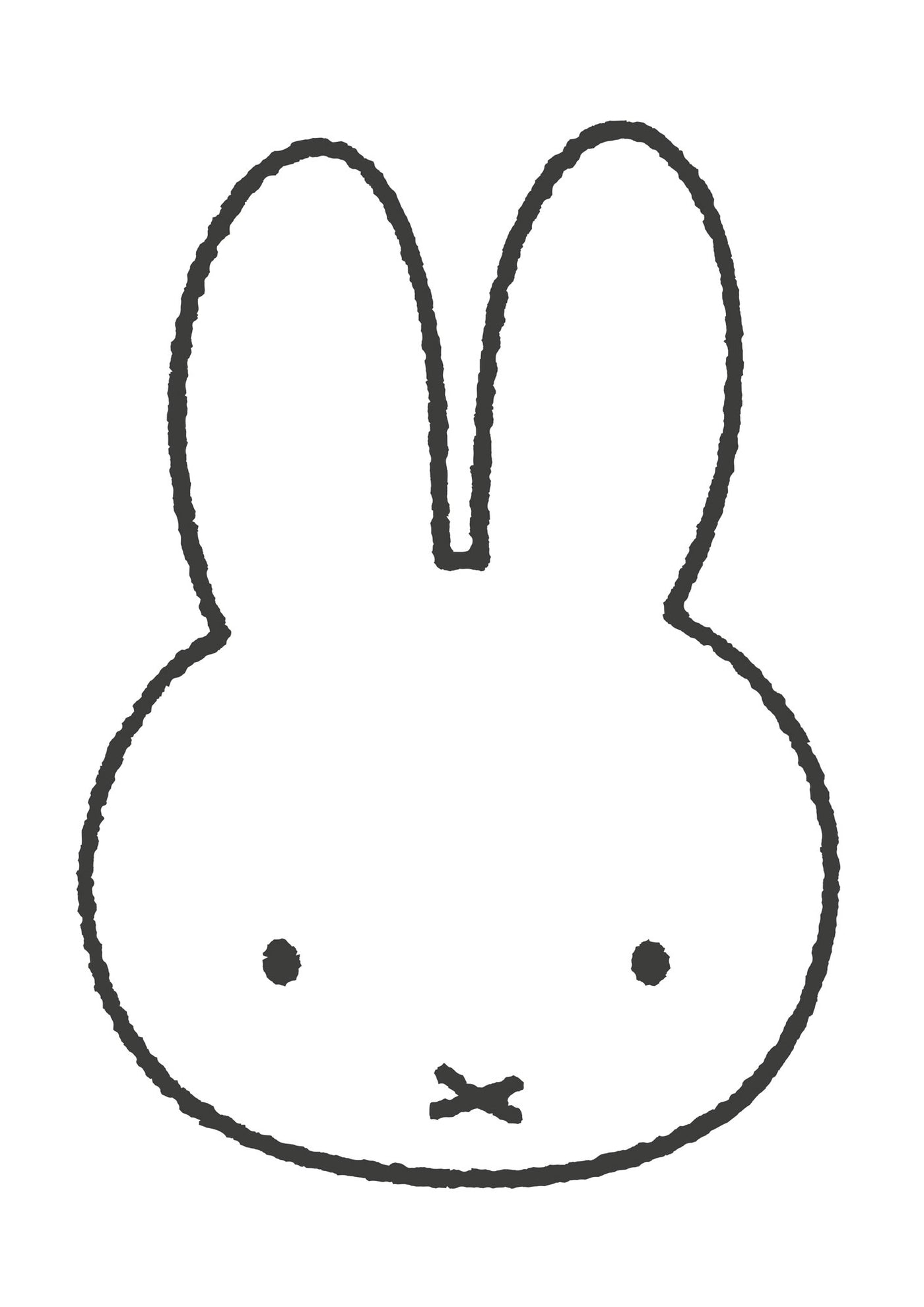 Miffy Face Wall Stickers XL By Kek Amsterdam Zillymonkey miffy-face-wall-stickers-xl-by-kek-amsterdam-zillymonkey