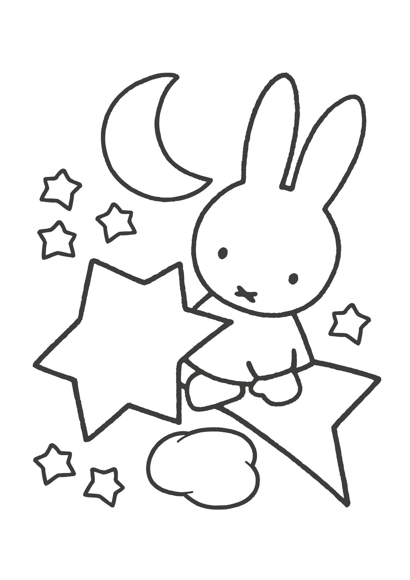 Miffy Stars Wall Stickers XL