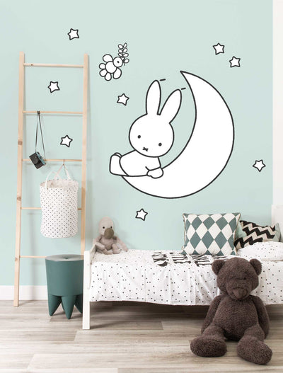 Miffy on the Moon Wall Stickers
