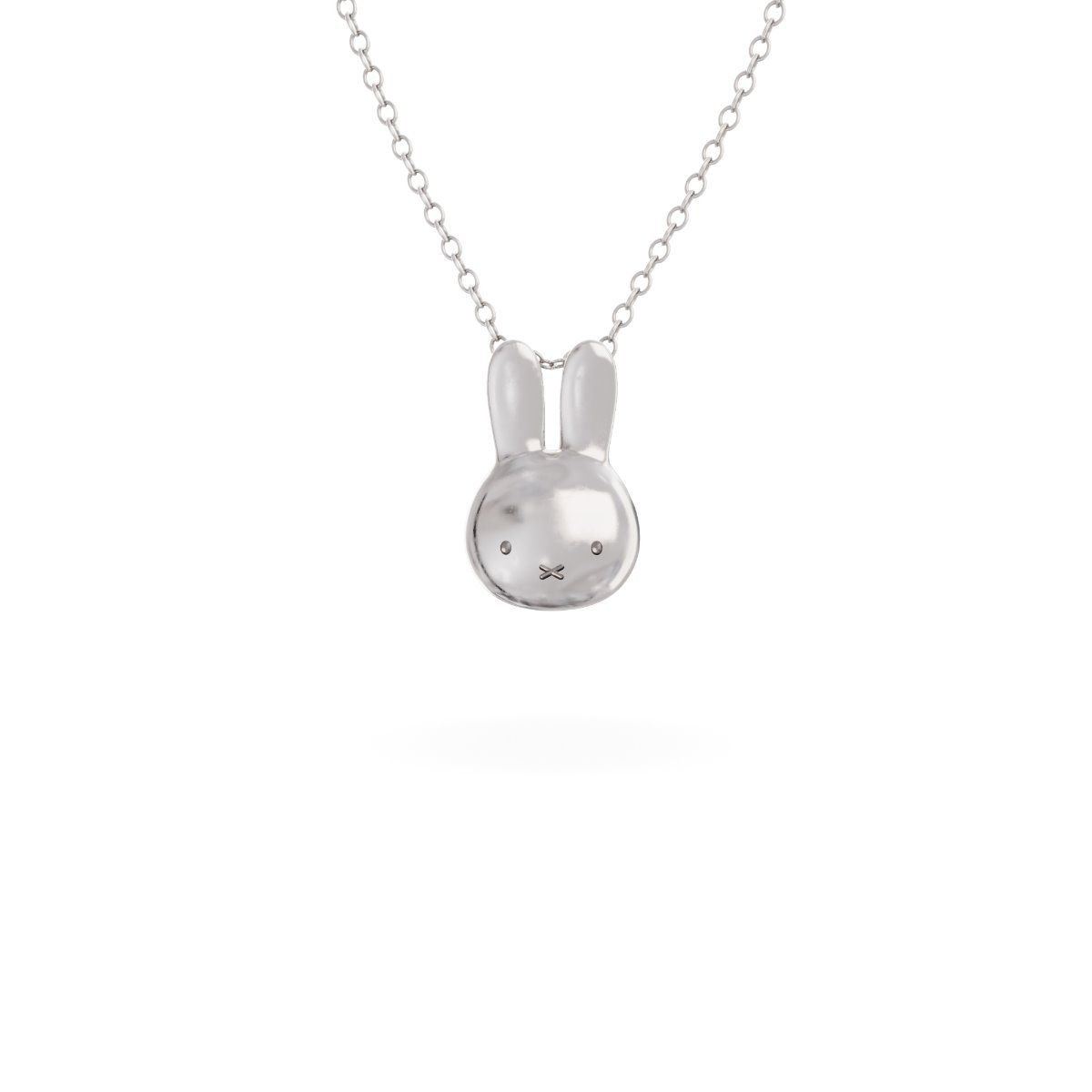 Miffy Mini Head Necklace Sterling Silver by Licensed to Charm