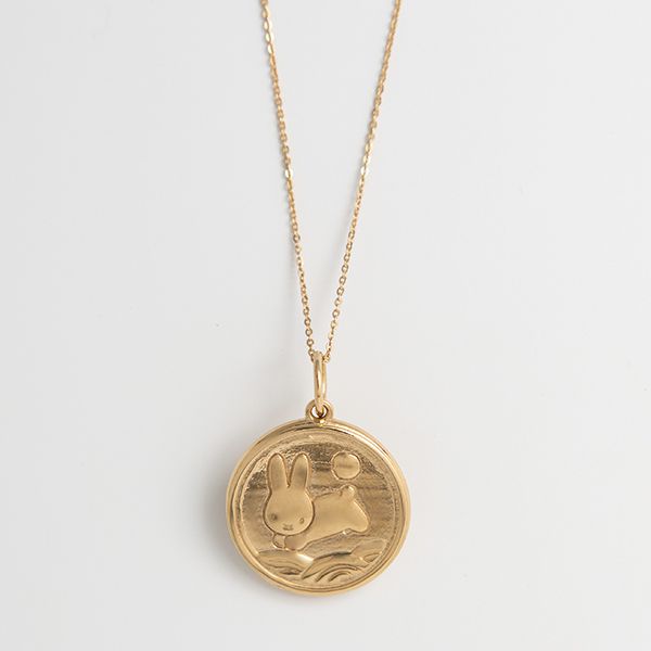 Miffy New Year Medallion Necklace by Licensed to Charm | zillymonkey