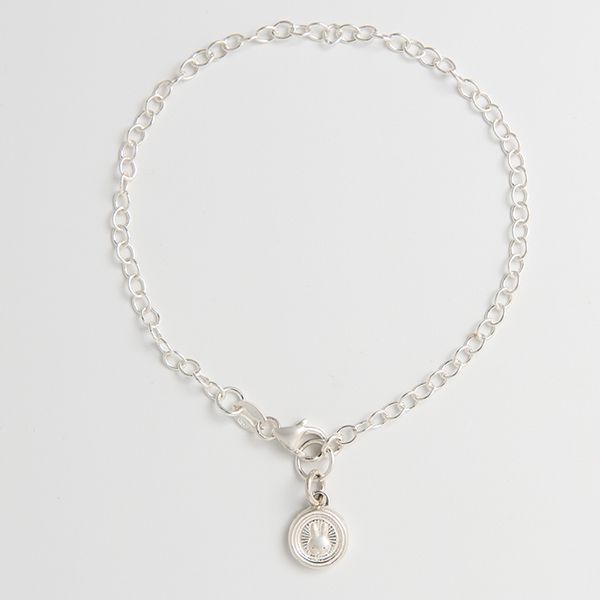Miffy Year of the Rabbit Mini Coin Charm Bracelet Sterling Silver
