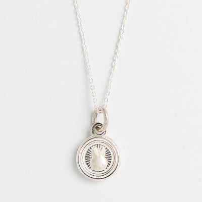 Year of the Rabbit Mini Coin Necklace Sterling Silver