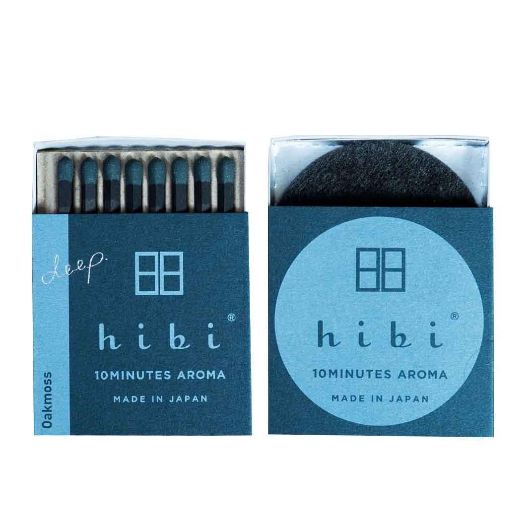 Hibi Incense Matches - Oakmoss