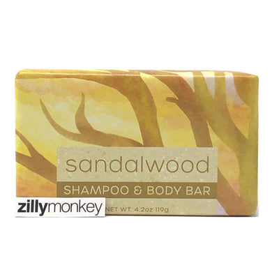 Sandalwood Shampoo & Body Bar