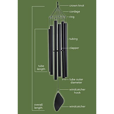 Whole Tone Wind Chime by Music of the Spheres