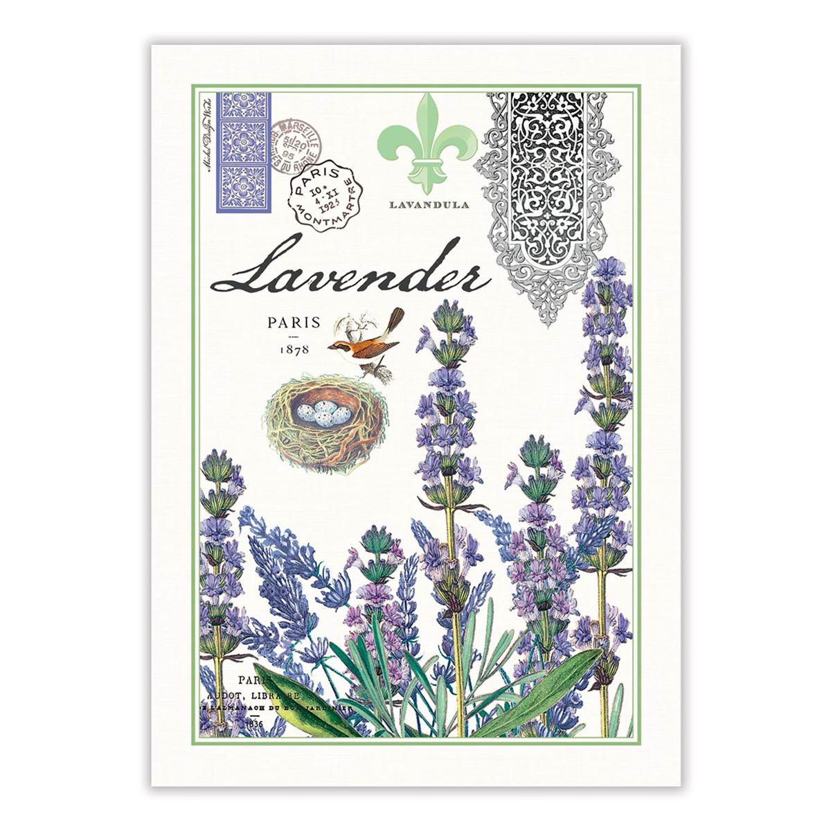Lavender Rosemary Kitchen Towel